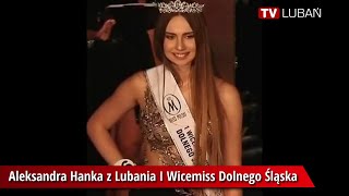 Aleksandra Hanka z Lubania I Wicemiss Dolnego Śląska [upl. by Freedman]