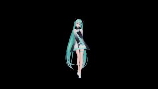 【MMD】酔いどれ知れず  YYB式初音ミク10th  4K60fps  黒背景 [upl. by Stilu]