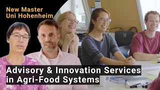 New Master at Uni Hohenheim Advisory Innovation Services in AgriFood Systems [upl. by Anerb456]