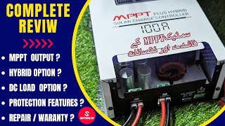 SimTek Mppt solar charge controller 100 amps Hybrid complete details [upl. by Nidya245]