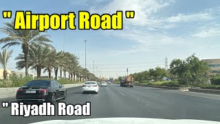 Riyadh Airport Road 🇸🇦 [upl. by Urina]