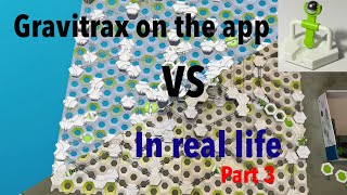 Gravitrax on the app vs in real life PART 3  Gravitrax King Videos [upl. by Scuram388]