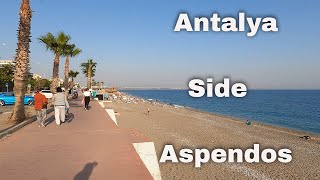 Walking tour of ancient Antalya Turkey November 2021 [upl. by Holden]