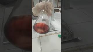 Titration of oxalate by potassium permanganate [upl. by Wivinah250]