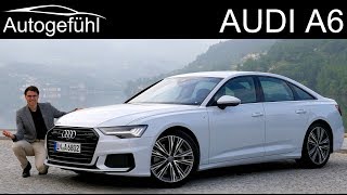 Best in class Audi A6 FULL REVIEW allnew C8 2019 sline neu  Autogefühl [upl. by Kay]