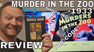 Murders in the Zoo Review  1933 Bluray [upl. by Yorle]