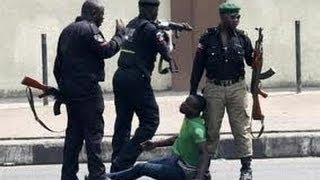 Nigeria police arrest by FORCE [upl. by Pradeep]