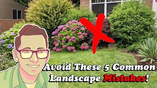 5 Landscape Design Mistakes to Avoid as a Beginner [upl. by Annohsat355]