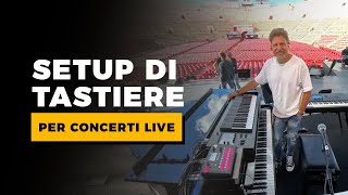 Il SETUP del TASTIERISTA Strumenti e Consigli per CONCERTI LIVE  StrumentiMusicalinet [upl. by Ahseinaj]