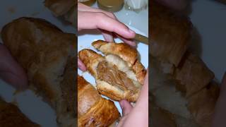 Probando los cruasanes congelados de Carrefour 🥐comida dulces croissant [upl. by Myers]