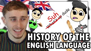 Brit Reacting to Casually Explained The English Language [upl. by Layney20]