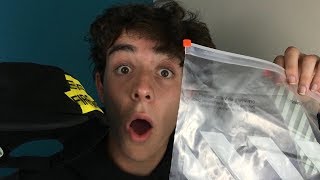 Brand New OffWhite Hat UNBOXINGGIVEAWAY [upl. by Betthezul]