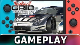 GRID Autosport  15 Minutes of Gameplay on Switch [upl. by Namielus]