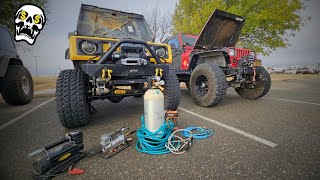 Ultimate OnBoard Air Shootout  ARB Smittybilt VIAIR and more [upl. by Myriam]