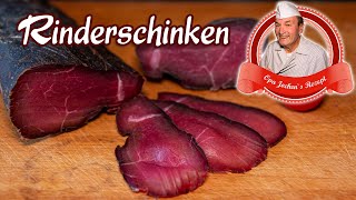 Rinderschinken selber machen  Schinken vom falschen Filet  Opa Jochens Rezept [upl. by Cornish]