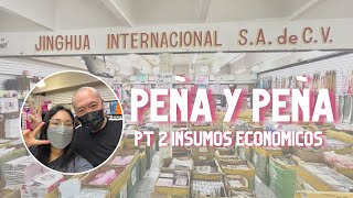 PEÑA Y PEÑA 🔥😰 MATERIAL PARA EXTENSIONES DE PESTAÑAS  CEJAS UÑAS Y MÁS pt 2 ✌🏻✨ [upl. by Nigem]