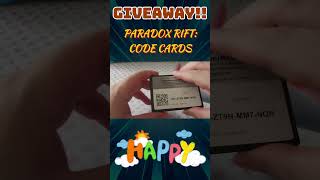 Paradox Rift Code Cards Giveaway Part1 pokemon codecards pokemontcg pokemoncards [upl. by Raquela]