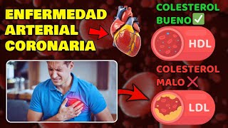 ENFERMEDAD ARTERIAL CORONARIA  CAUSAS y PREVENCIÓN🫀🩺 [upl. by Anaya]