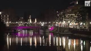 Heilbronn bei Nacht  Die beleuchtete Stadt im Zeitraffer [upl. by Trubow]