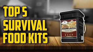 ✅ Top 5 best survival food kits Buying Guide amp Review [upl. by Nylhtiak]