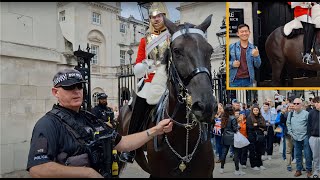 Armed Police STEPS IN RESCUE Spooked Horse 🚨🐴 [upl. by Ednihek]