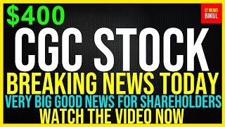 CGC Stock  Canopy Growth Corp Stock Breaking News Today  CGC Stock Price Prediction  CGC Stock [upl. by Judus]