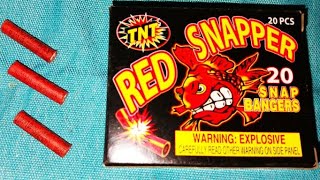 Red Snapper Snap Bangers by TNT Fireworks [upl. by Maice8]