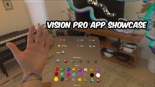 Checking Out 9 New Apps for Vision Pro [upl. by Tselec]