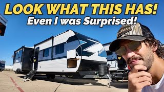 This travel trailer RV has something I haven’t seen before 2025 CrossRoads Zinger 340LR [upl. by Sonia]