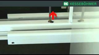 Kessebohmer Mounting DISPENSA ClickFixx [upl. by Aihsekan935]