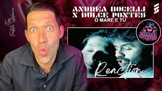 FIRST TIME HEARING Andrea Bocelli y Dulce Pontes  O Mare E Tu Reaction HOH Series [upl. by Atsillak451]