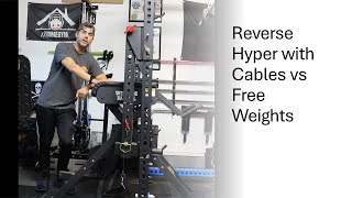 Reverse Hyper with Cables vs Free Weights [upl. by Bernardina]