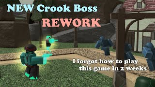 Playing TDS With NEW CROOK BOSS REWORK I forgot how to play  Tower Defense Simulator [upl. by Wildee]