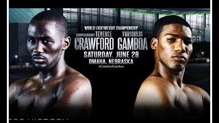 CRAWFORD VS GAMBOA BREAKDOWN PREDICTION DONTAESBOXINGNATION [upl. by Odanref]