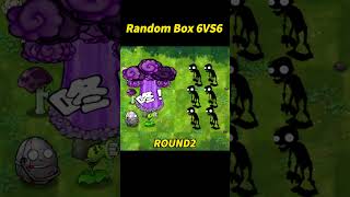 PVZ 1 Fusion Challenge 6 Plant Boxes vs 6 Zombie Boxespvz plantsvszombies pvzchallenge [upl. by Harhay193]