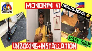 MONORIM V1V2UNBOXINGINSTALLATION GUIDE2019ENGLISHTAGALOG [upl. by Norda234]