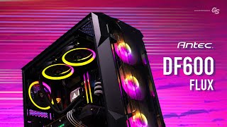 SUPER Affordable RGB  Antec DF600 Flux [upl. by Arakahs709]