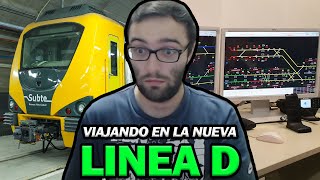 🚇 VIAJO en la NUEVA LÍNEA D del SUBTE de BUENOS AIRES 🚇 [upl. by Ewens]