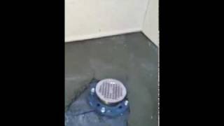 Wayne Hymer Inc Custom shower pan for tiled shower floor [upl. by Marler254]