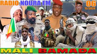 RADIO NOURA FM 06 11 2024 MALI [upl. by Waldman]