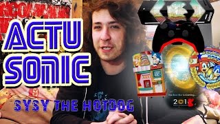 ACTU SONIC  SONIC THE MOVIE SONIC 2016 DREAMCAST 2 ET DEUX BORNES [upl. by Nochur]