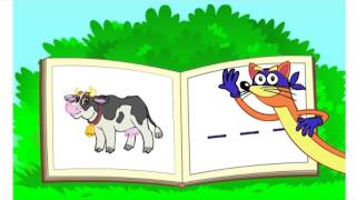 Dora the explorer  Spelling book [upl. by Aihsotan476]