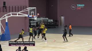 Barrick Boys vs Elite Eagles Basketball Academy Tobago Basketball League 2024 [upl. by Einittirb454]