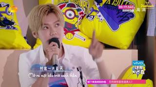 VIETSUB 170520 quotMặt Trời Được Tắm Mát Trong Cơn Mưa Xuânquot Lộc Hàm  Happy Camp [upl. by Trainor389]