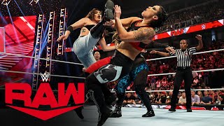 Jax Baszler Rodriguez and Ripley engage in an outofcontrol melee Raw highlights Oct 2 2023 [upl. by Groark]