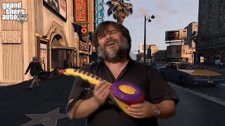 Jack Black Vibing in Gta Saxaboom [upl. by Cornish]