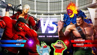 OGGY VS SHINCHAN RED HULK amp DANTE VS HAGGER amp DORMAMU FIGHT [upl. by Lihp]