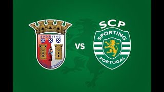 🔴Braga vs Sporting Ao Vivo  Liga Betclic [upl. by Odelia]