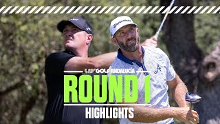 Full highlights DJ Kokrak lead Rd 1 at Valderrama  LIV Golf Andalucía [upl. by Eladnwahs853]