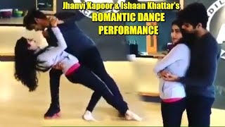 Jhanvi Kapoor amp Ishaan Khattars ROMANTIC DANCEWill Make You More Romantic  Dhadak Title Song [upl. by Babara]